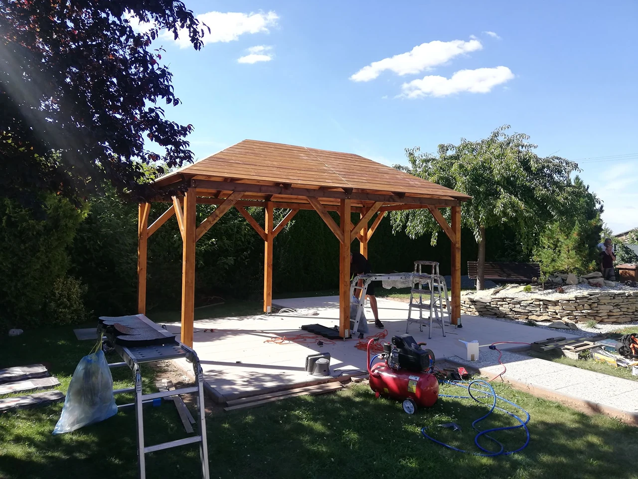 PERGOLA DŘEVĚNÁ S.R.O. — Realizace