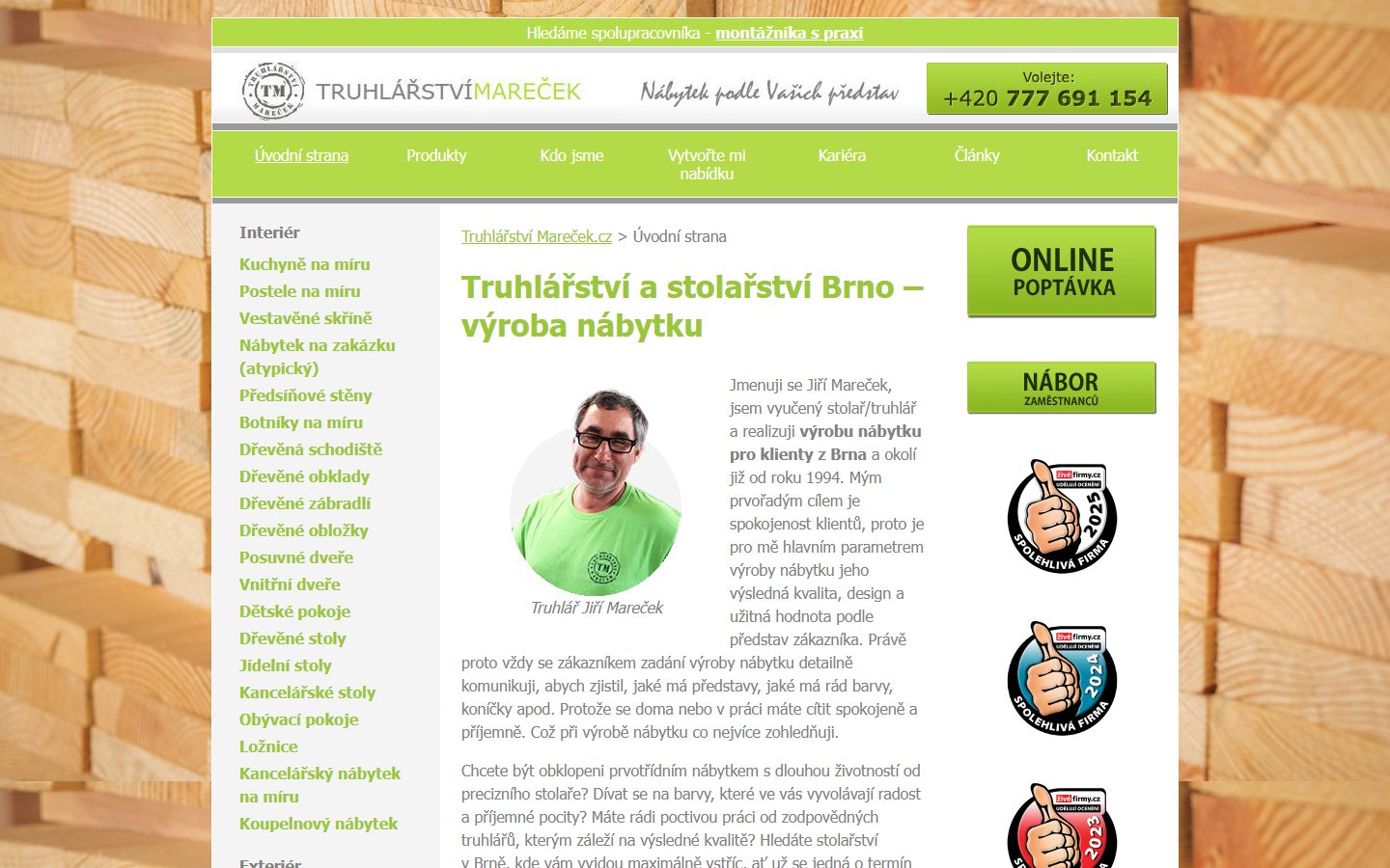 Truhlářství Mareček