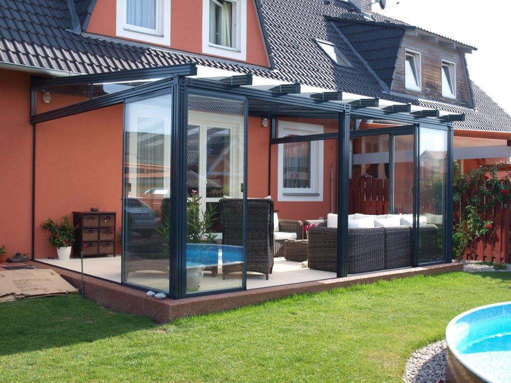 Zasklení teras — Realizace
